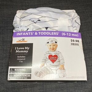 Mummy, Halloween costume I love my mummy. Size 6 to 12 months.